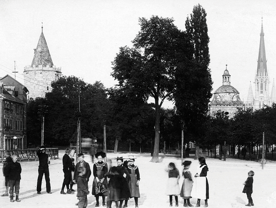 Inneres Frauentor und Kleiner Blobach, nach 1901